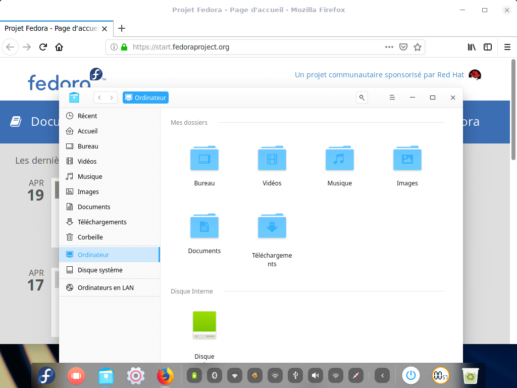 Fedora 30 - Deepin - Applications
