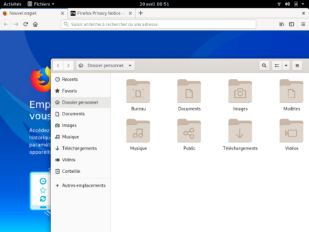 Fedora 30 - GNOME - Applications