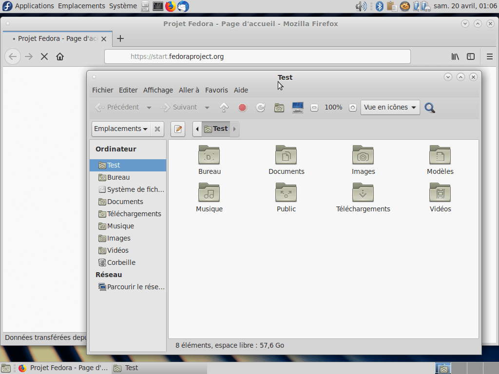 Fedora 30 - MATE - Applications