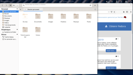 Fedora 30 - Pantheon - Applications