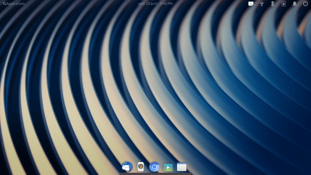 Fedora 30 - Pantheon - Bureau