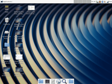 Fedora 30 - XFCE - Bureau