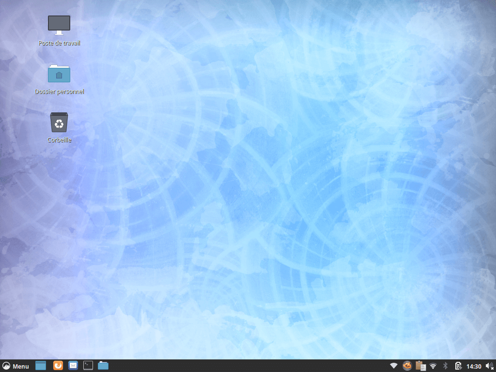 Fedora 31 - Cinnamon - Bureau