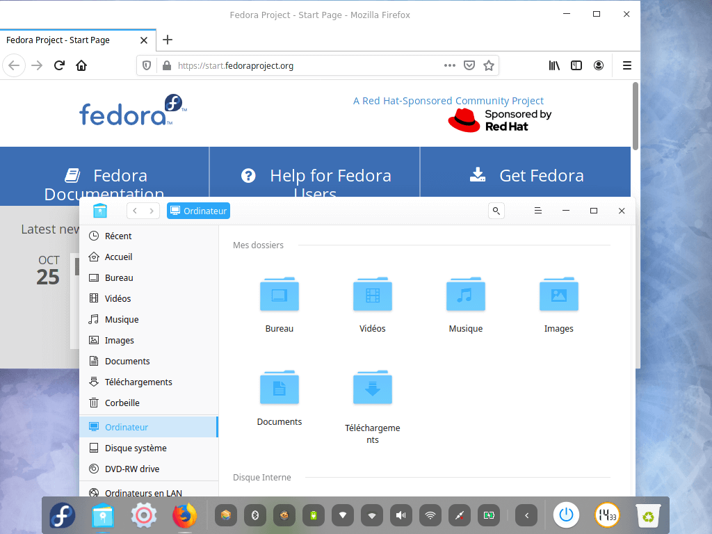 Fedora 31 - Deepin - Applications