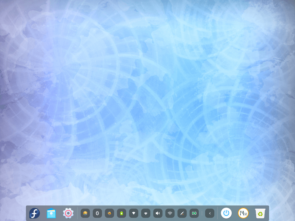 Fedora 31 - Deepin - Bureau