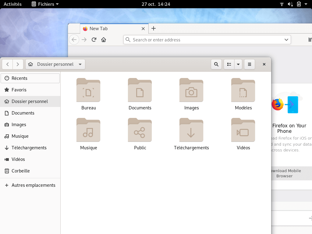 Fedora 31 - GNOME - Applications