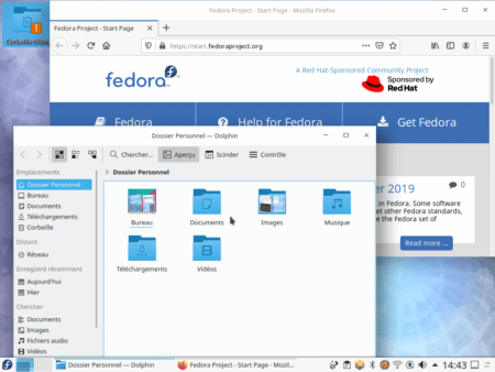 Fedora 31 - KDE - Applications