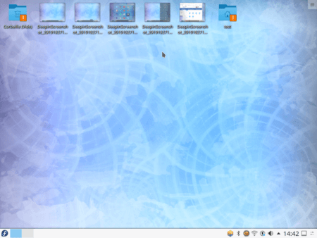 Fedora 31 - KDE - Bureau