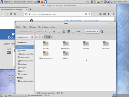 Fedora 31 - MATE − Applications