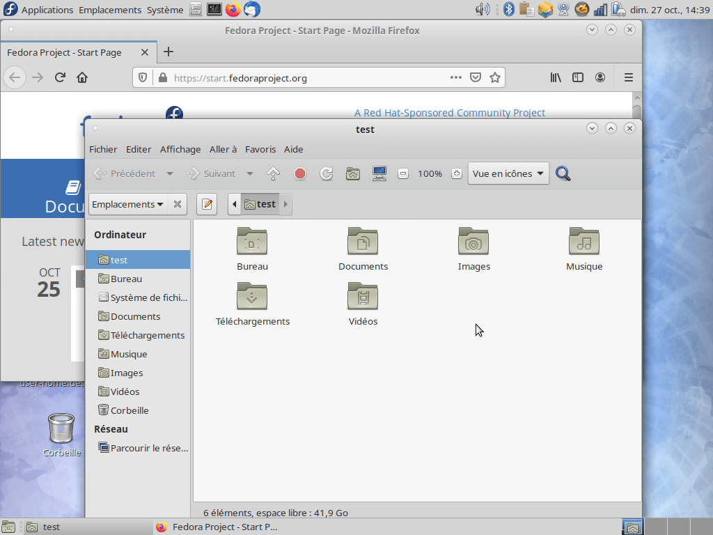 Fedora 31 - MATE − Applications