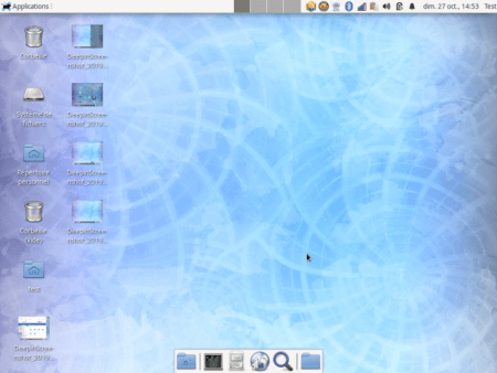 Fedora 31 - XFCE - Bureau