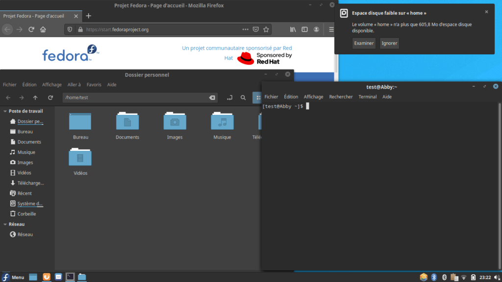 Fedora 32 - Cinnamon - Applications