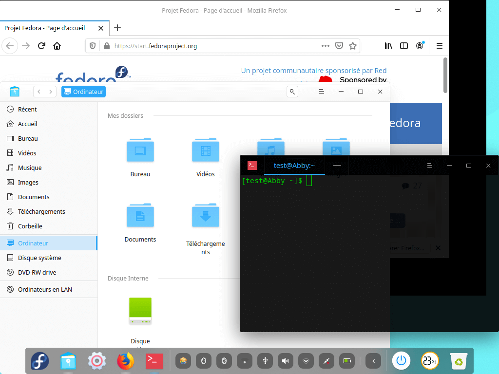Fedora 32 - Deepin - Applications