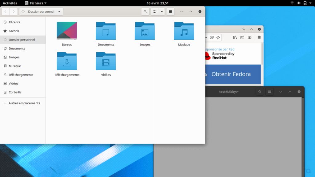 Fedora 32 - GNOME - Applications