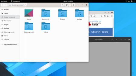 Fedora 32 - GNOME - Applications