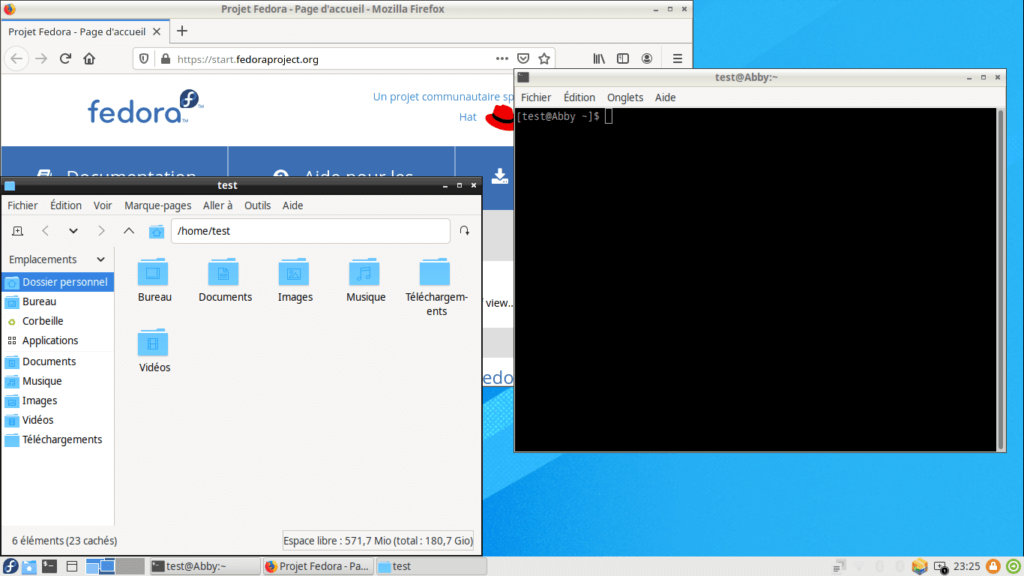Fedora 32 - LXDE - Applications