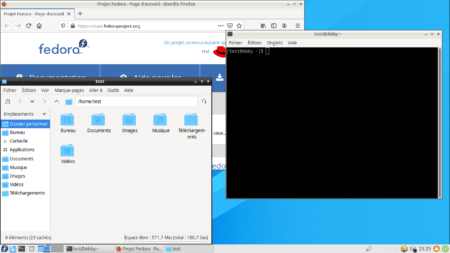 Fedora 32 - LXDE - Applications