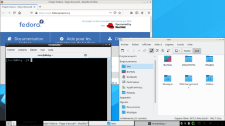 Fedora 32 - LXQt - Applications