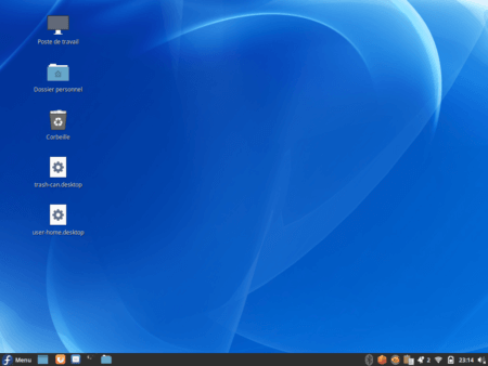 Fedora 33 - Cinnamon - Bureau