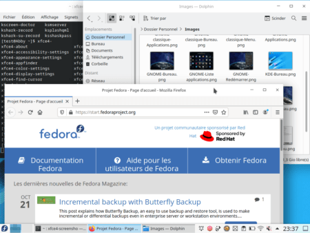 Fedora 33 - KDE - Applications
