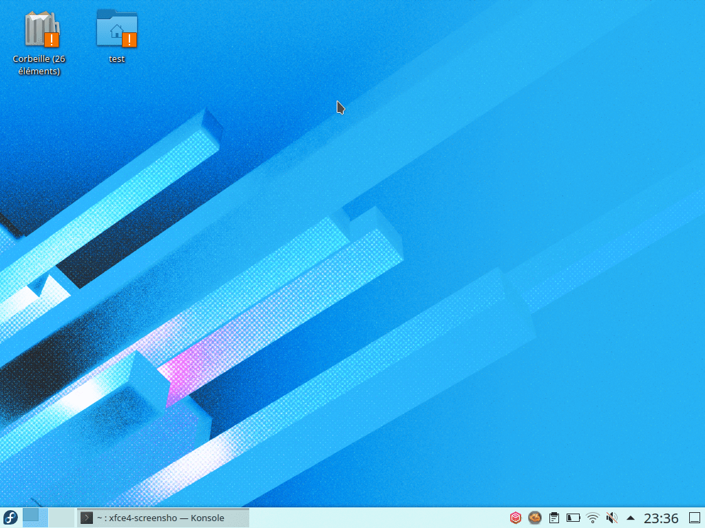 Fedora 33 - KDE - Bureau