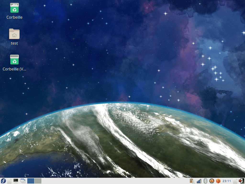 Fedora 33 - LXDE - Bureau
