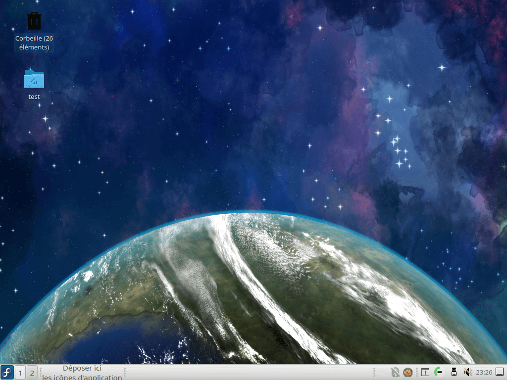 Fedora 33 - LXQt - Bureau