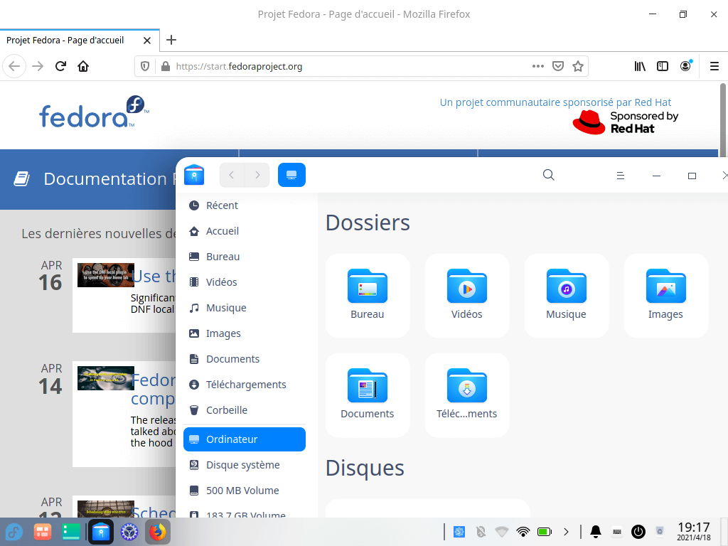Fedora 34 - Deepin - Applications