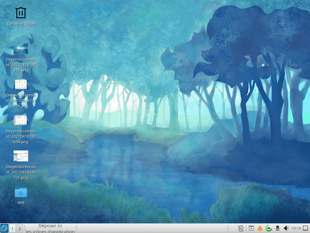 Fedora 34 - LXQt - Bureau