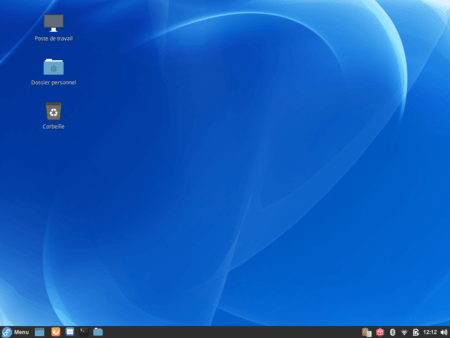 Fedora 35 - Cinnamon - Bureau