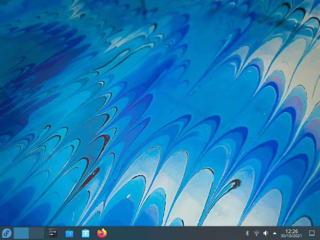 Fedora 35 - KDE Plasma - Bureau