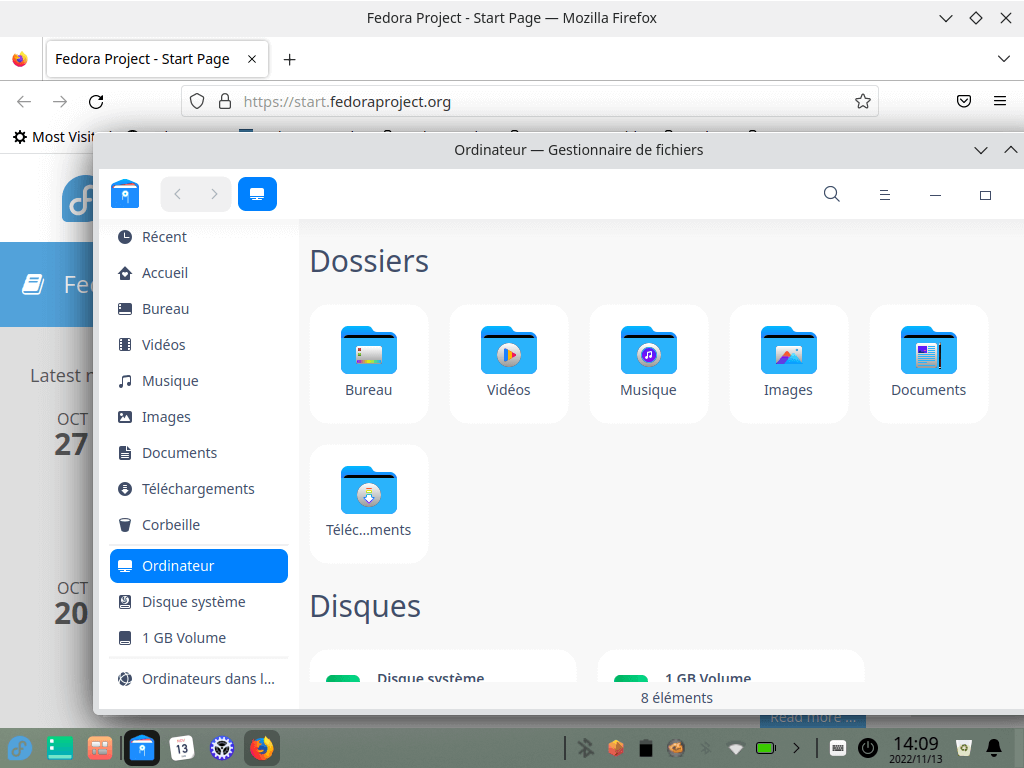 Fedora 37 - Deepin - Applications