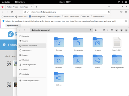 Fedora 37 - GNOME - Applications