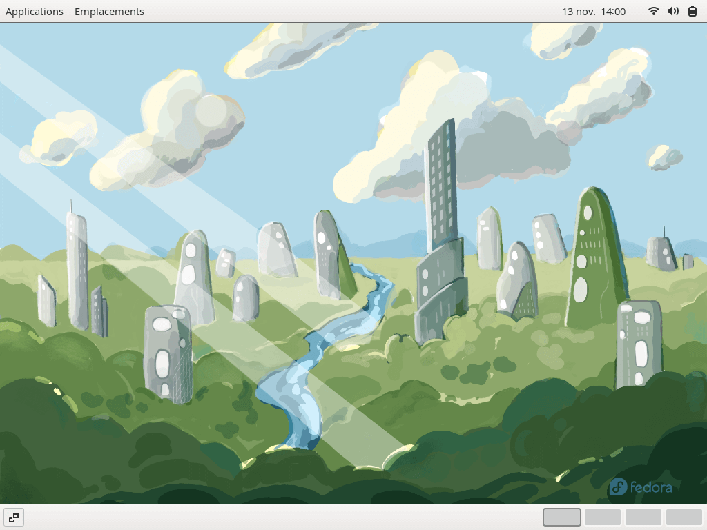 Fedora 37 - GNOME classique