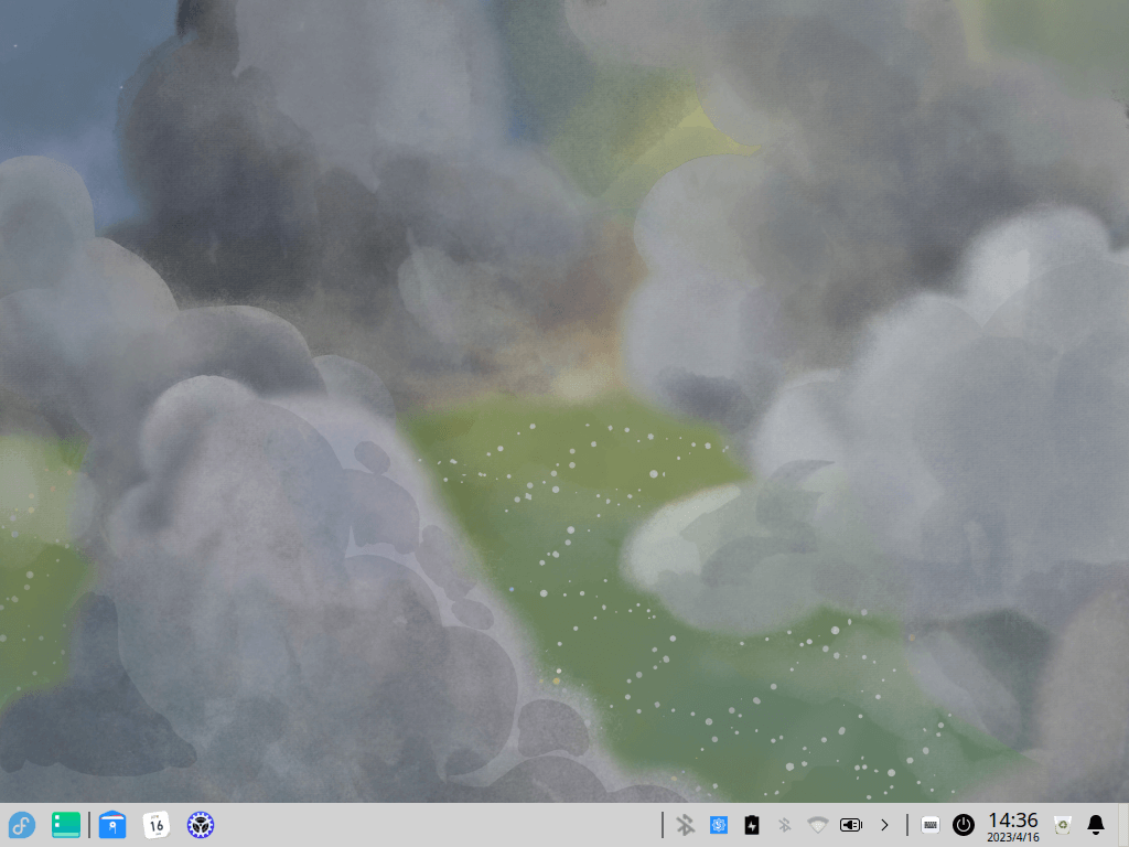 Fedora 38 Deepin - Bureau