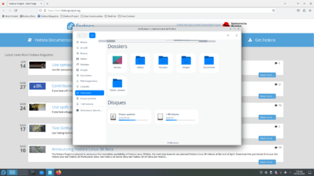 Fedora 38 KDE Plasma - Applications