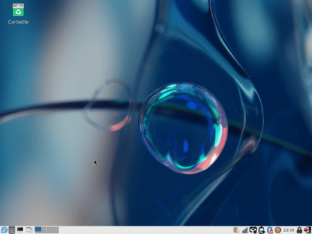 Fedora Linux 39 LXDE - Bureau