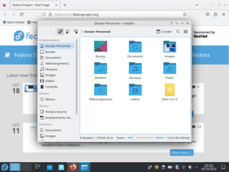 Fedora Linux 39 Plasma - Applications