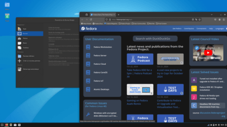 Fedora Linux 41 Budgie - Applications