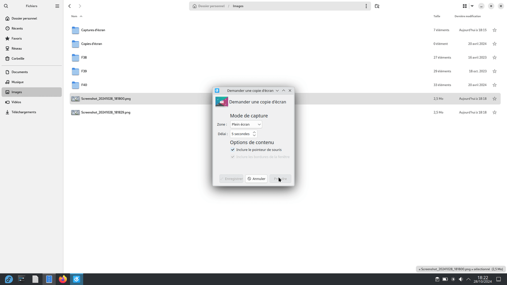 Fedora Linux 41 Plasma - Applications