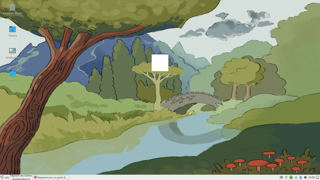 Fedora Linux 42 - LXQt - Bureau