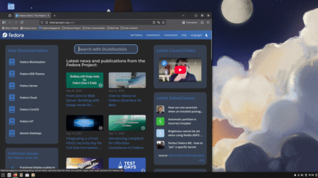 Fedora Linux 43 Budgie - Applications