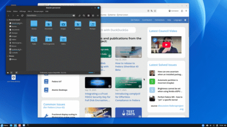 Fedora Linux 43 Cinnamon - Applications