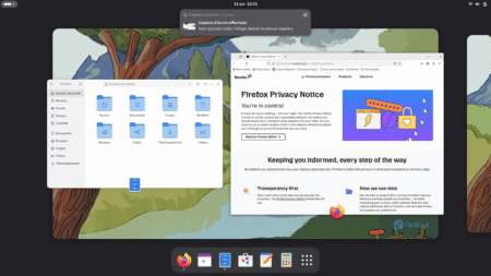 Fedora Linux 43 GNOME - Overview