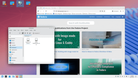 Fedora Linux 43 KDE - Applications
