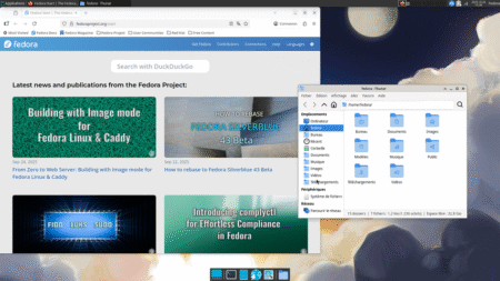 Fedora Linux 43 Xfce - Applications