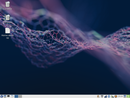 Fedora 29 - LXDE - Bureau