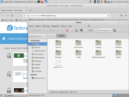 Fedora 36 - MATE - Applications