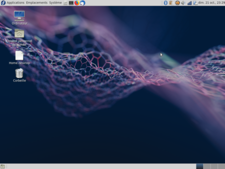 Fedora 29 - MATE - Bureau