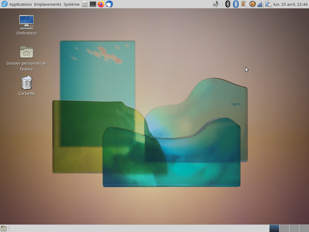 Fedora 36 - MATE - Bureau